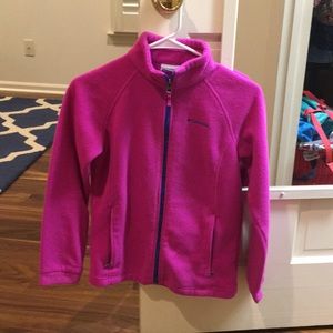 Pink Columbia zip up